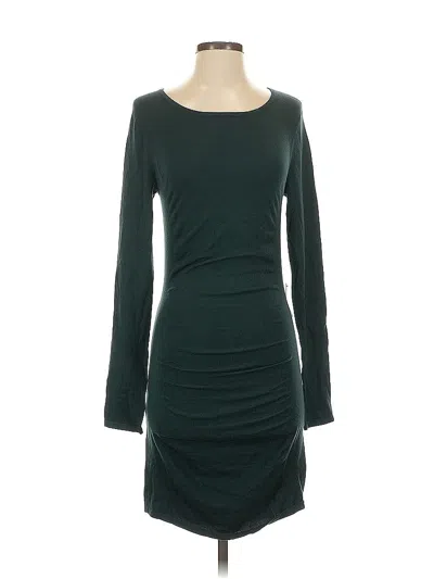 Pre-owned Express Casual Dress In Green
