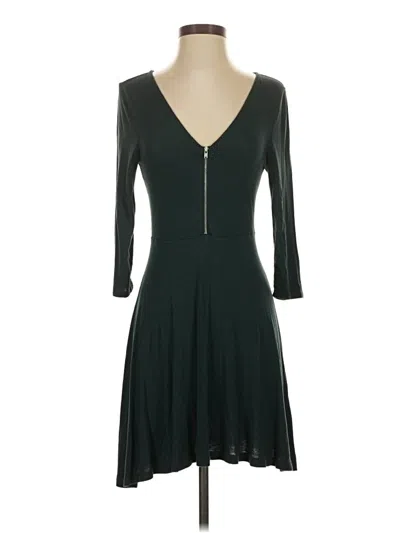 Pre-owned Express Casual Dress In Green