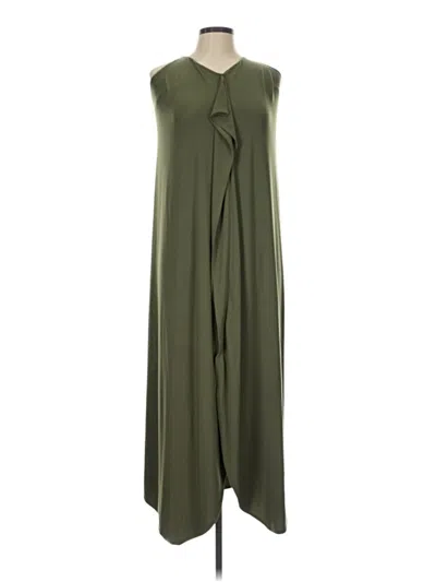 Pre-owned Express Casual Dress In Green