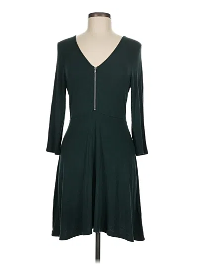 Pre-owned Express Casual Dress In Green