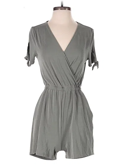 Pre-owned Express Casual Dress In Green