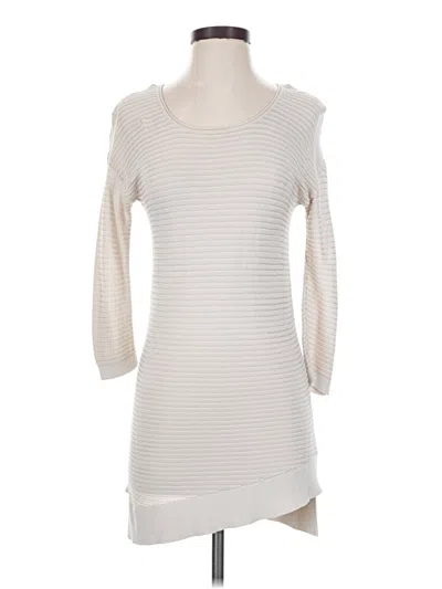 Pre-owned Express Casual Dress In Ivory