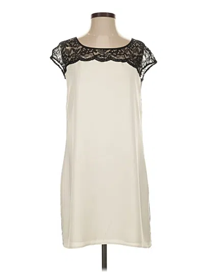 Pre-owned Express Casual Dress In Ivory