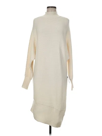 Pre-owned Express Casual Dress In Ivory
