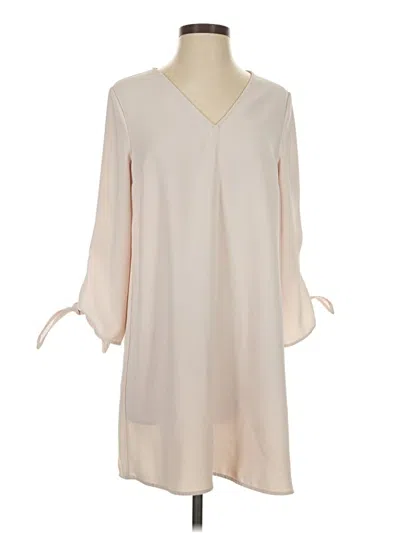 Pre-owned Express Casual Dress In Ivory
