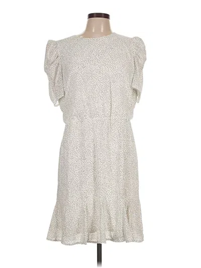 Pre-owned Express Casual Dress In Ivory