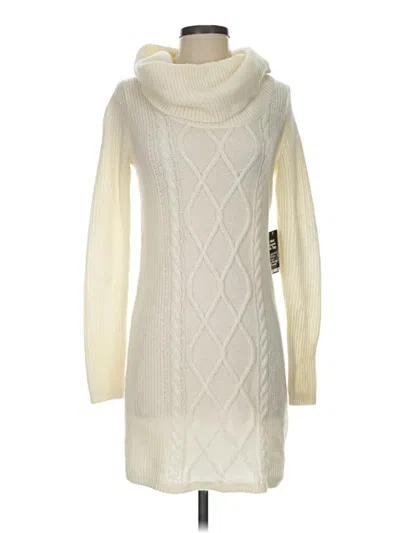Pre-owned Express Casual Dress In Ivory
