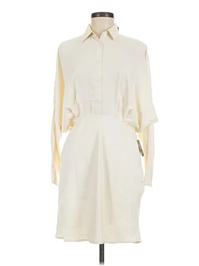 Express Casual Dress In Ivory