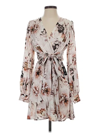 Express Casual Dress In Metallic