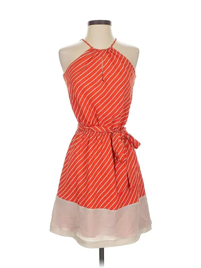 Pre-owned Express Casual Dress In Orange