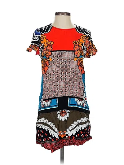 Pre-owned Express Casual Dress In Orange