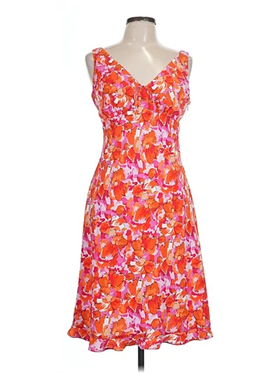 Pre-owned Express Casual Dress In Orange