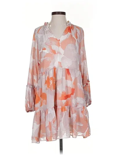Pre-owned Express Casual Dress In Orange