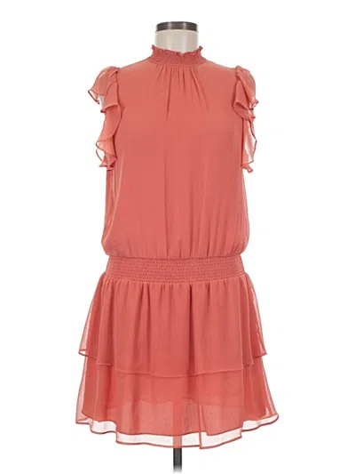 Pre-owned Express Casual Dress In Orange