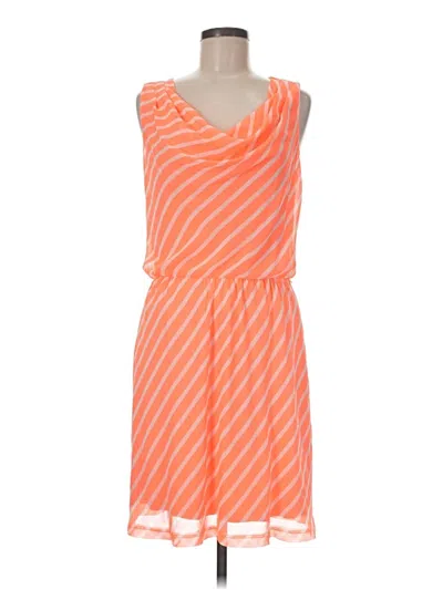 Pre-owned Express Casual Dress In Orange