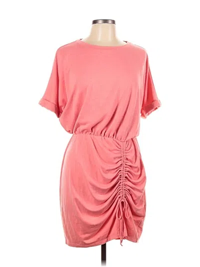 Pre-owned Express Casual Dress In Pink