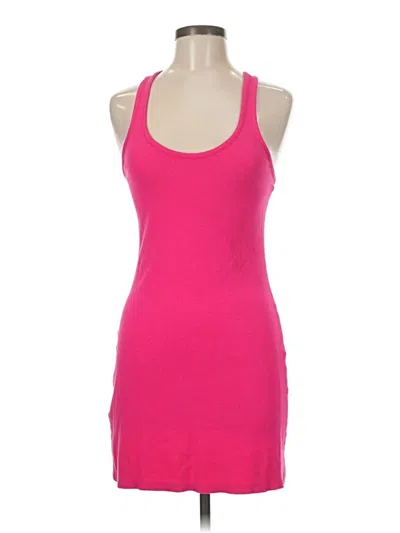 Pre-owned Express Casual Dress In Pink