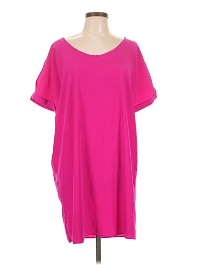 Pre-owned Express Casual Dress In Pink