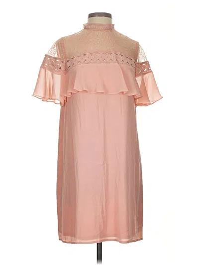 Pre-owned Express Casual Dress In Pink