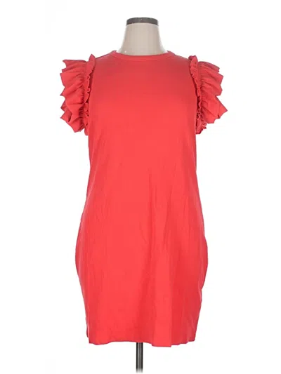 Pre-owned Express Casual Dress In Pink