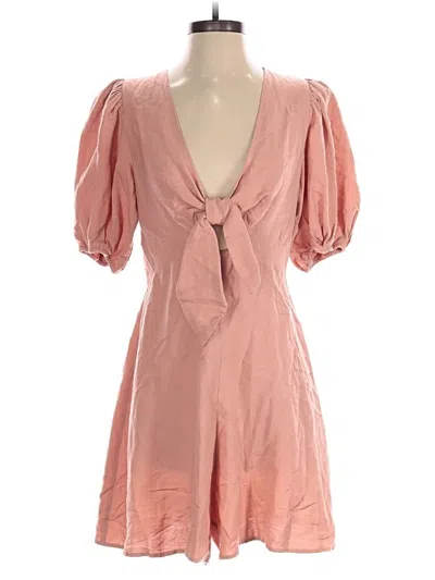 Pre-owned Express Casual Dress In Pink