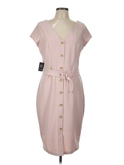 Pre-owned Express Casual Dress In Pink