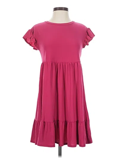 Pre-owned Express Casual Dress In Pink