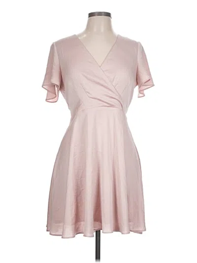 Pre-owned Express Casual Dress In Pink