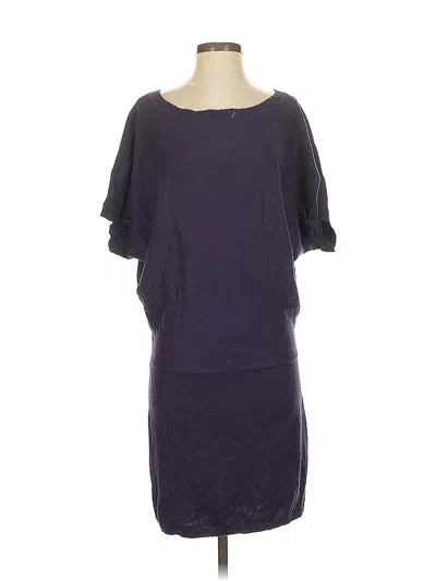 Pre-owned Express Casual Dress In Purple