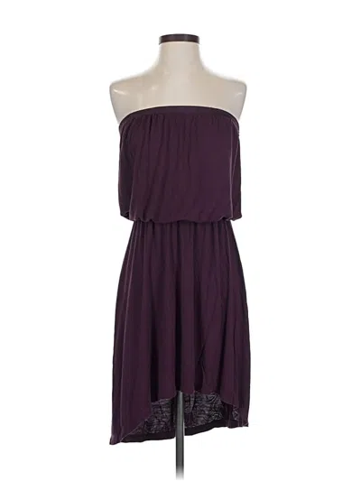 Pre-owned Express Casual Dress In Purple