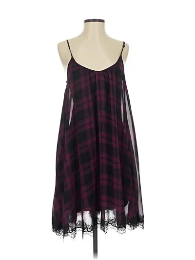 Pre-owned Express Casual Dress In Purple