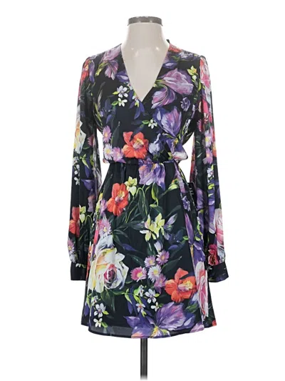 Pre-owned Express Casual Dress In Purple