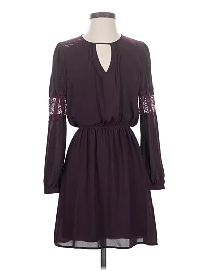 Pre-owned Express Casual Dress In Purple