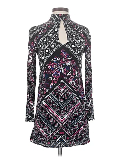 Pre-owned Express Casual Dress In Purple