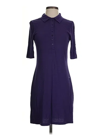 Pre-owned Express Casual Dress In Purple