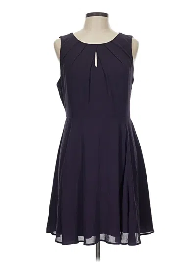 Pre-owned Express Casual Dress In Purple