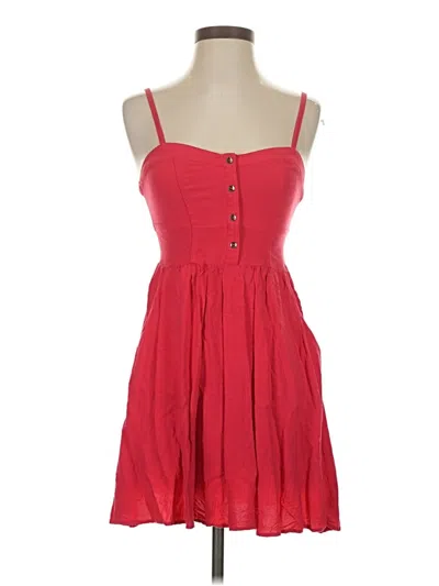 Pre-owned Express Casual Dress In Red