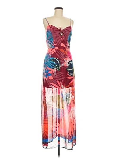 Pre-owned Express Casual Dress In Red