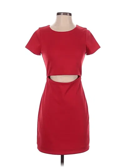 Pre-owned Express Casual Dress In Red