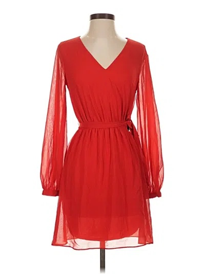 Express Casual Dress In Red