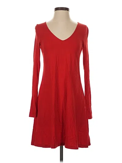 Pre-owned Express Casual Dress In Red