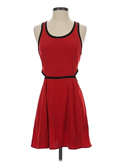 Pre-owned Express Casual Dress In Red