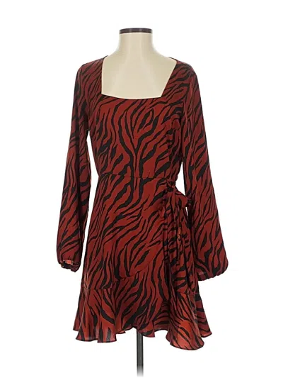 Pre-owned Express Casual Dress In Red
