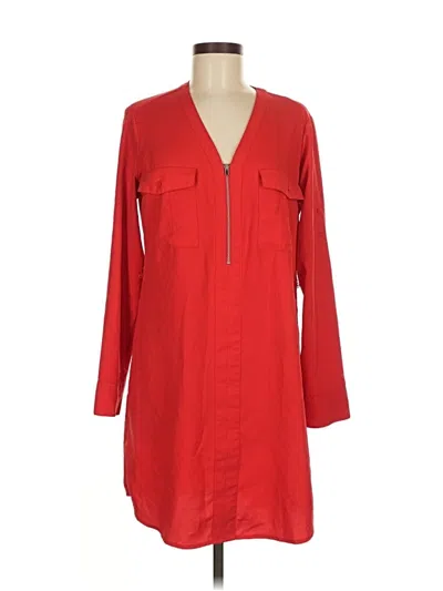 Pre-owned Express Casual Dress In Red