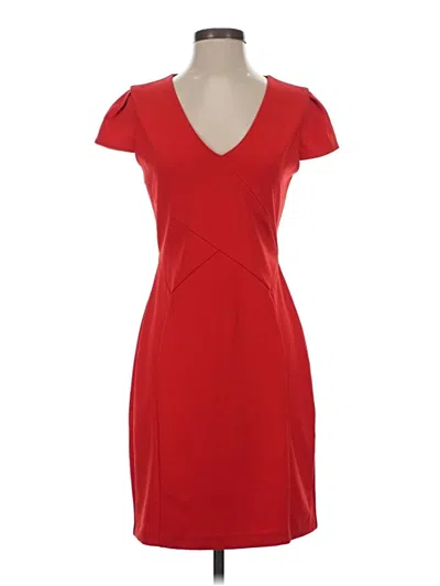 Pre-owned Express Casual Dress In Red
