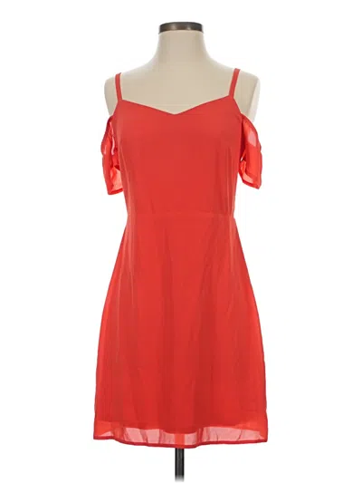 Pre-owned Express Casual Dress In Red