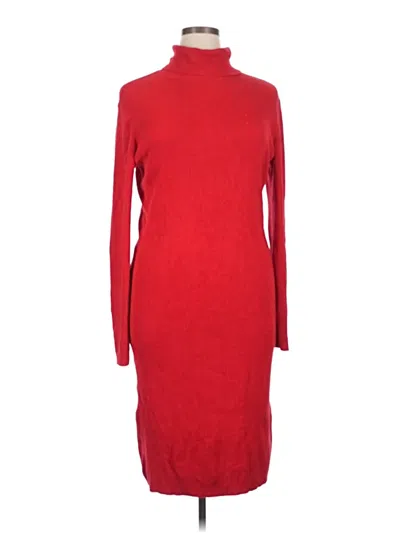 Pre-owned Express Casual Dress In Red