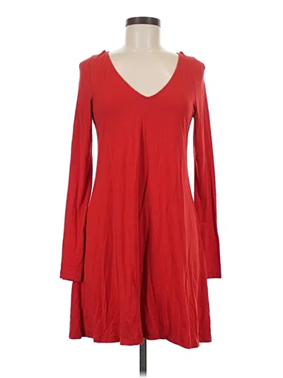 Pre-owned Express Casual Dress In Red