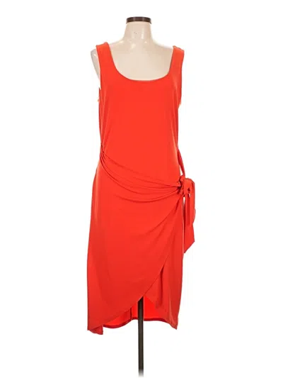 Pre-owned Express Casual Dress In Red