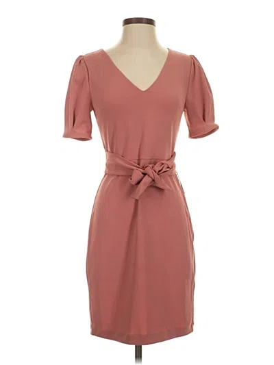 Pre-owned Express Casual Dress In Tan